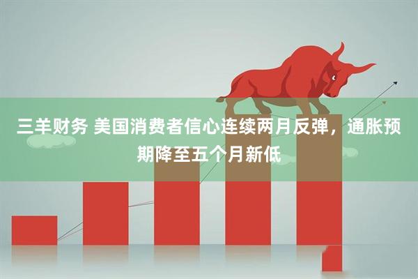 三羊财务 美国消费者信心连续两月反弹,通胀预期降至五个月新低